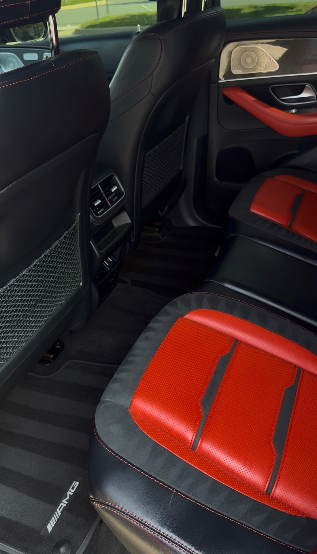 Perforated leather conditioned and revived