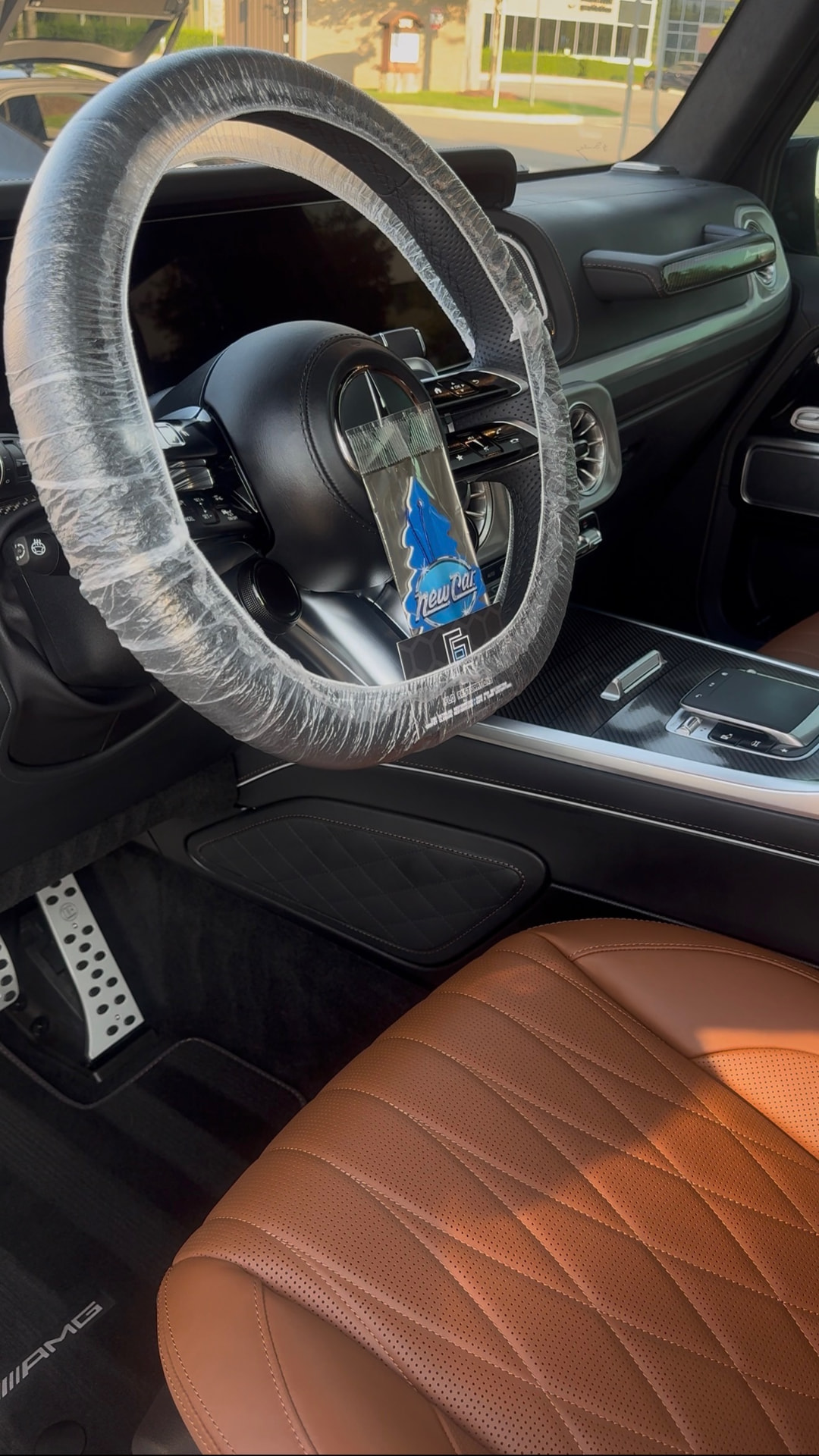 Cockpit finished to showroom