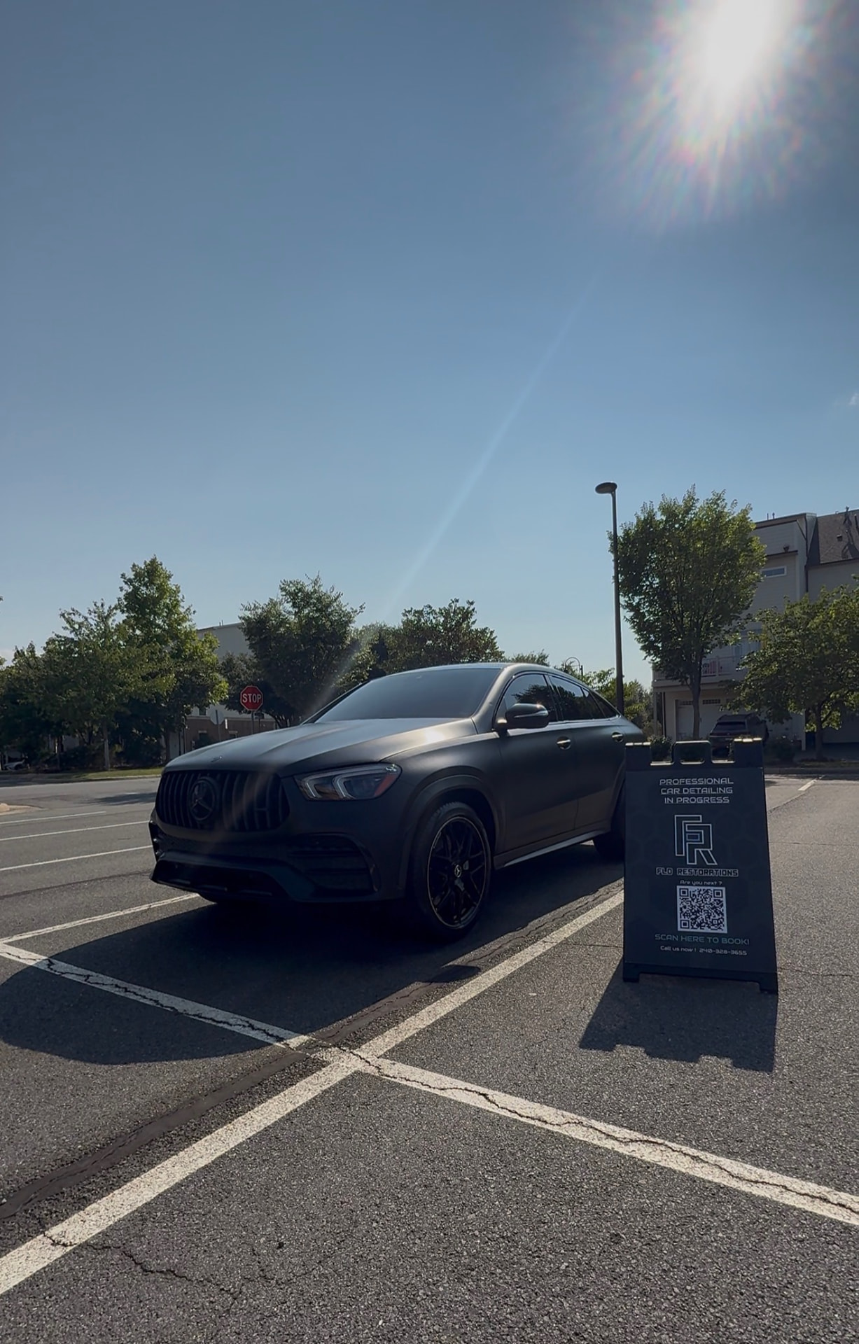 Matte finish, deepened and defended