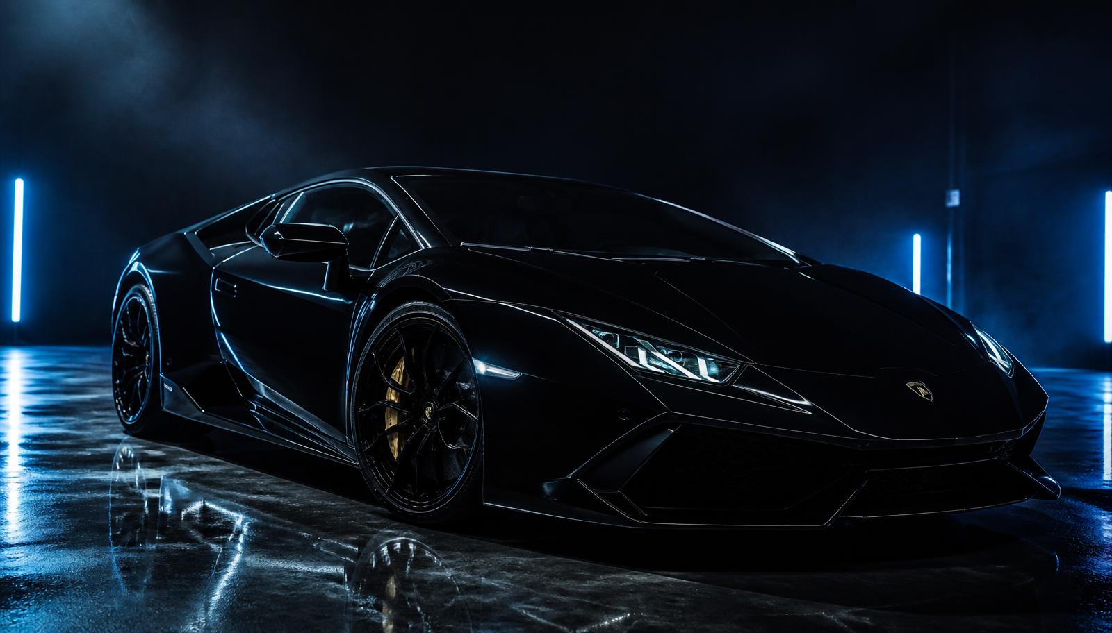 Luxury vehicle detailed to a mirror finish